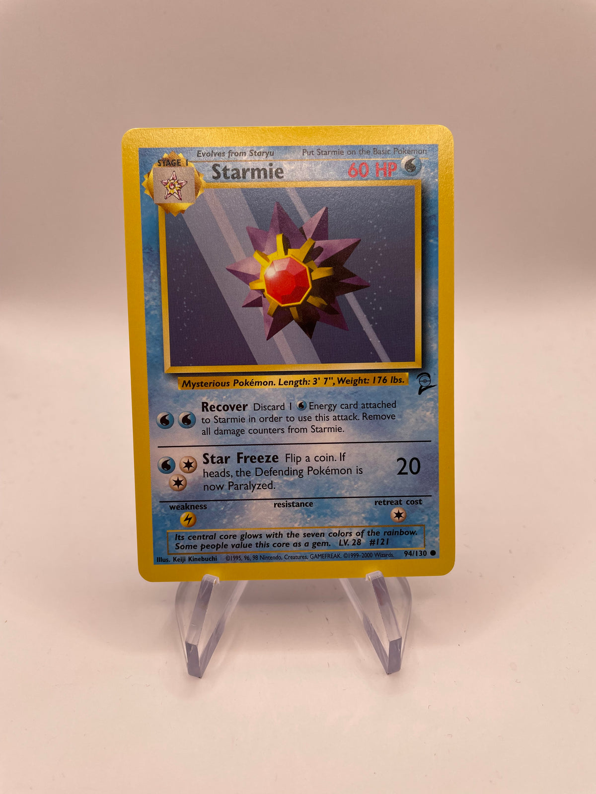 Pokemon Karte Base Set 2 Starmie 94/130 Englisch
