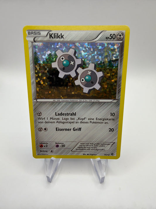 Pokemon Karte Holo Klikk 10/12 Deutsch