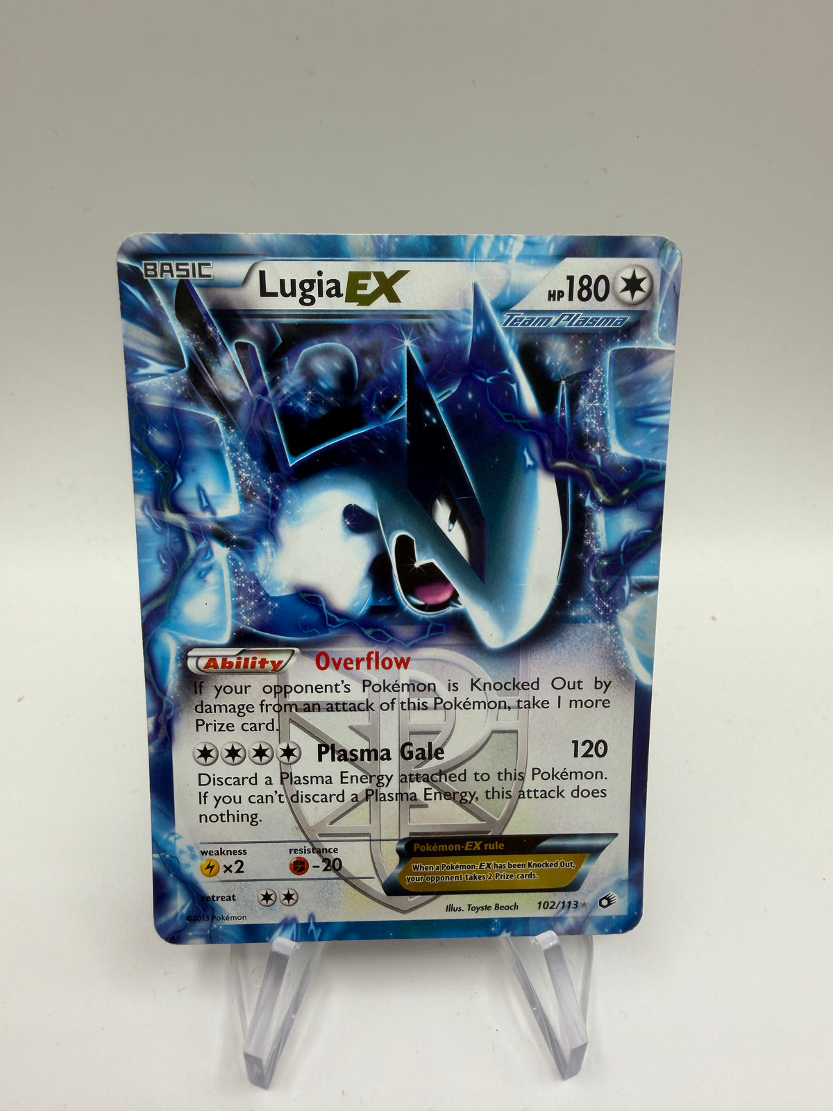 Pokemon Karte Ex Lugia 102/113 Englisch