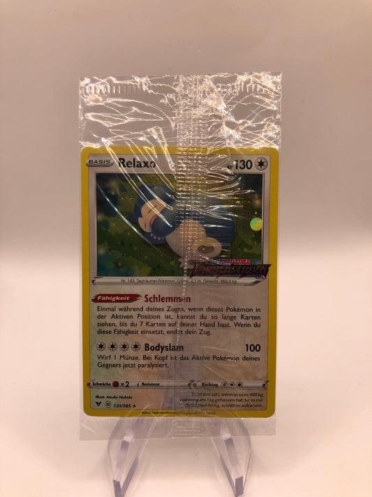Pokemon Karte OVP Holo Relaxo 131/185 Deutsch