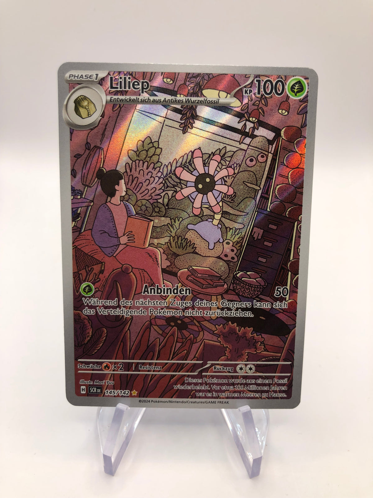 Pokemon Karten Art-Rare Liliep 145/142 Deutsch