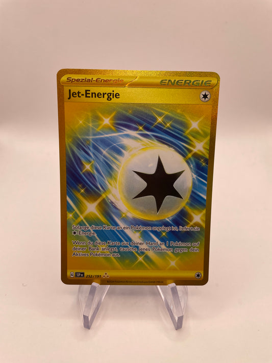 Pokemon Karte Trainer Jet-Energie 252/191 Deutsch