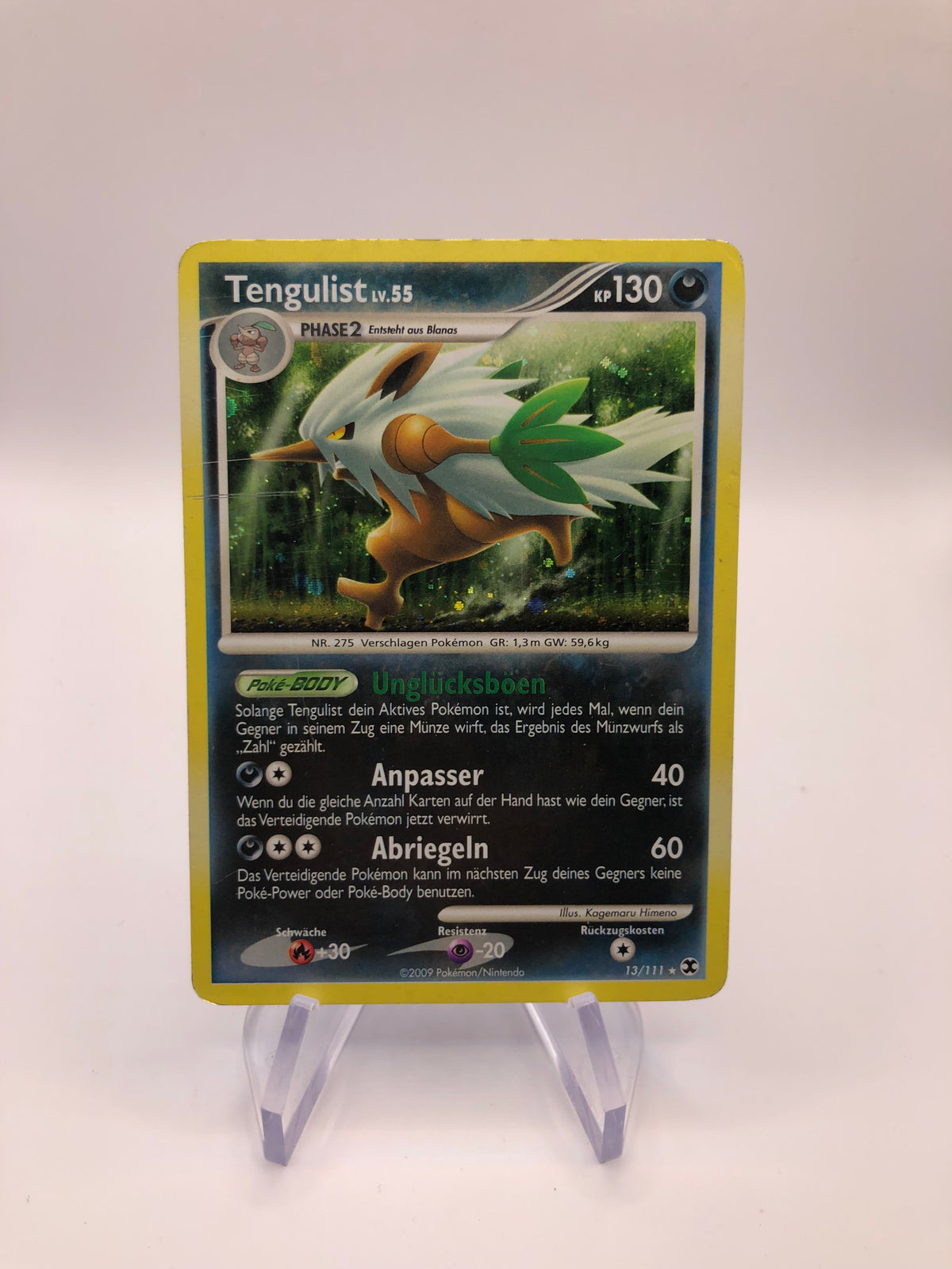 Pokemon Karte Holo Tengulist 13/111 Deutsch