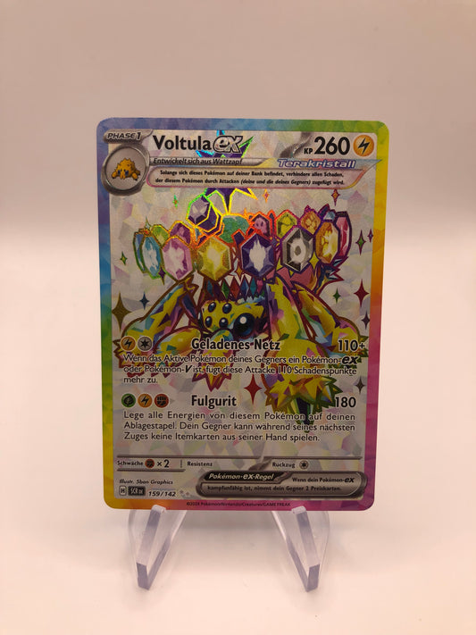 Pokemon Karte EX Voltula 159/142 Deutsch