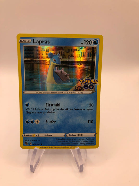 Pokemon Karte Revers Lapras 23/78  Deutsch