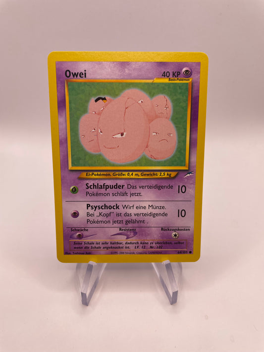 Pokemon Karte Owei Neo Destiny 64/105 Deutsch
