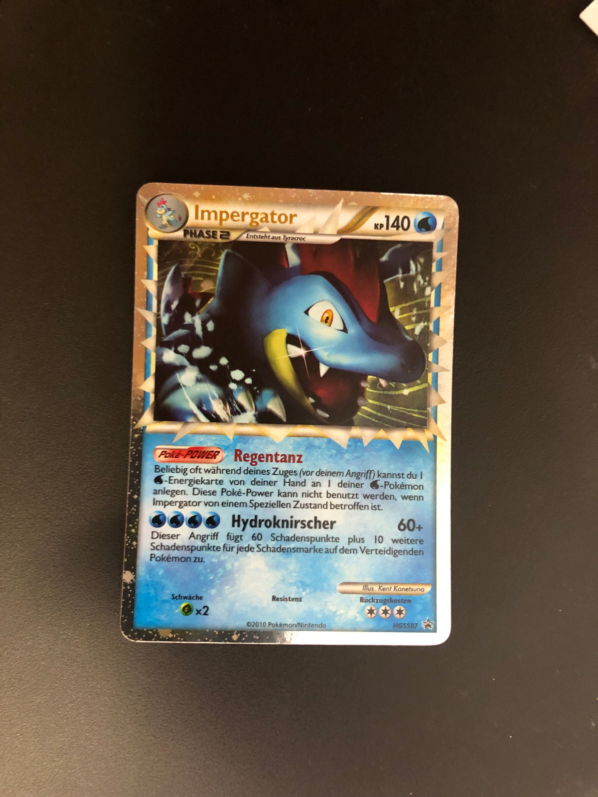 Pokemon Karte Promo Prime Impergator HGSS07 Deutsch