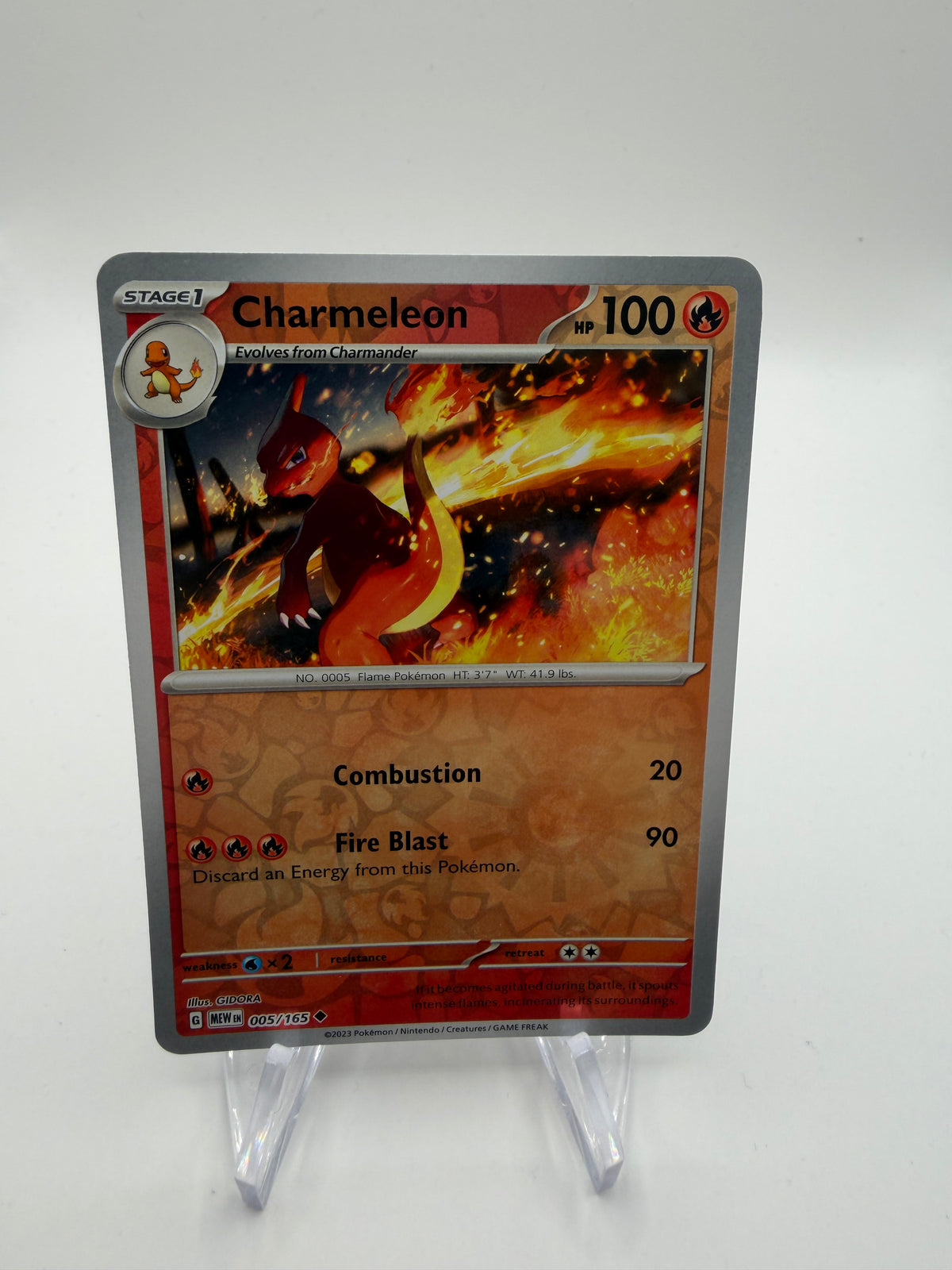 Pokemon Karte Reverse 151 Glutexo 5/165 Englisch