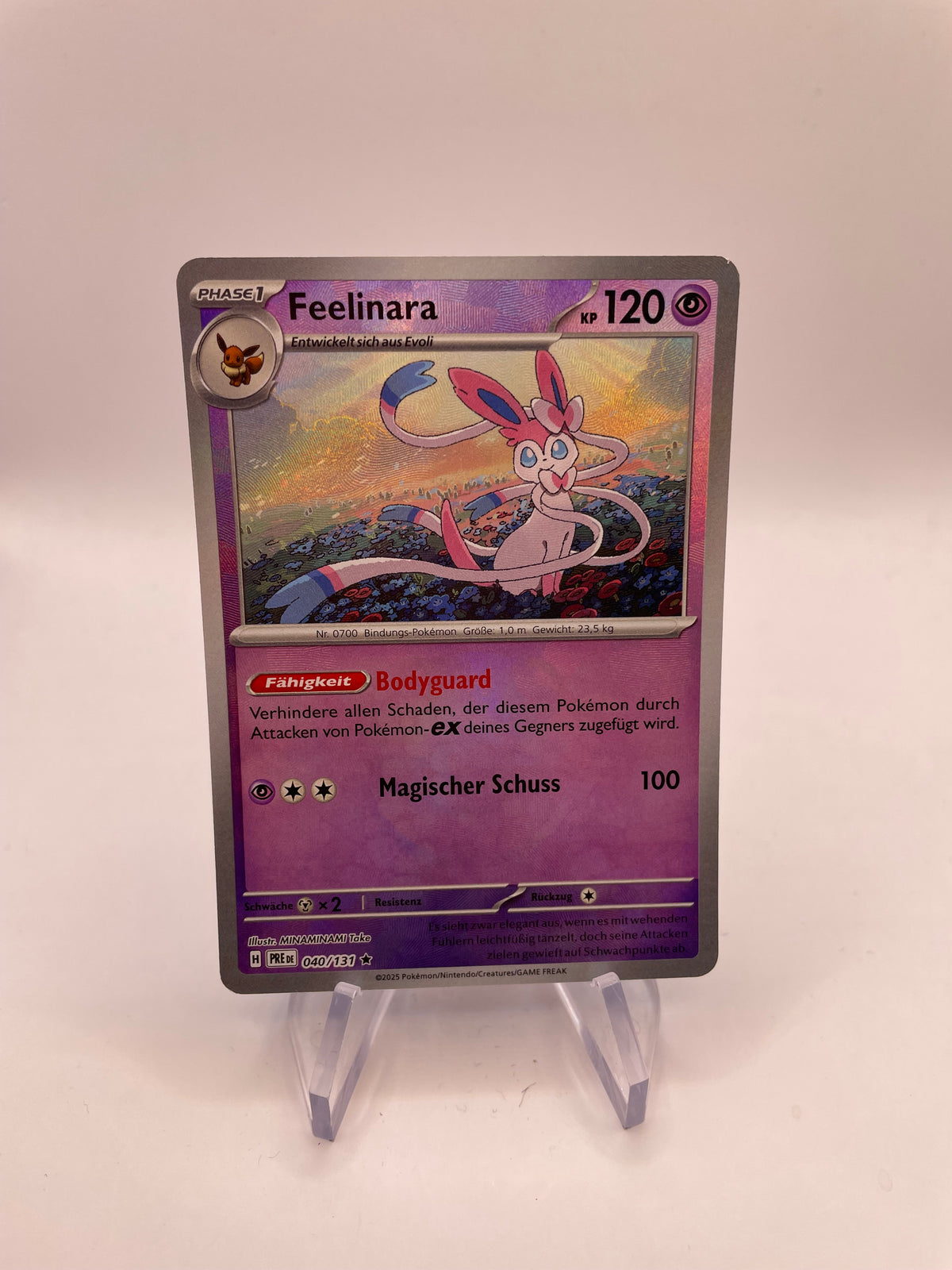 Pokemon Karte Meisterball Feelinara 40/131 Deutsch