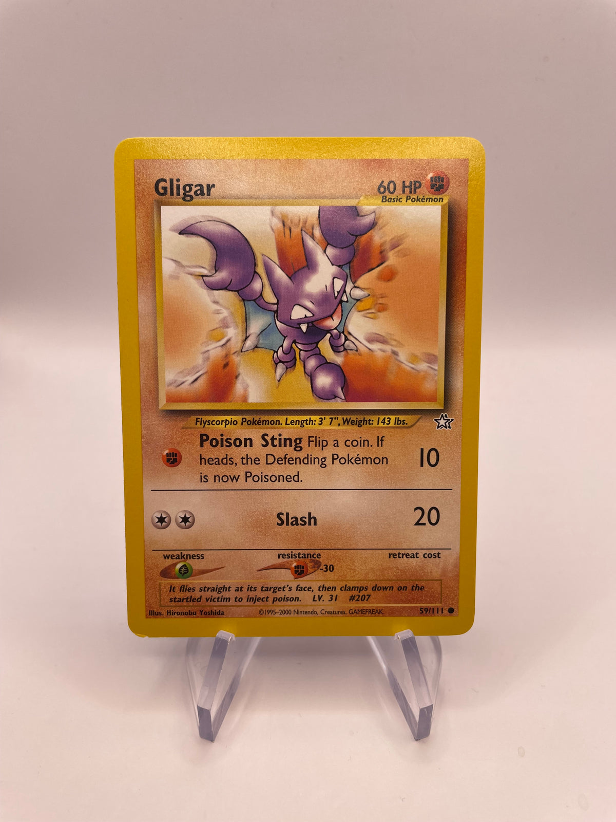 Pokemon Karte Skorgla Neo Genesis 59/111 Englisch