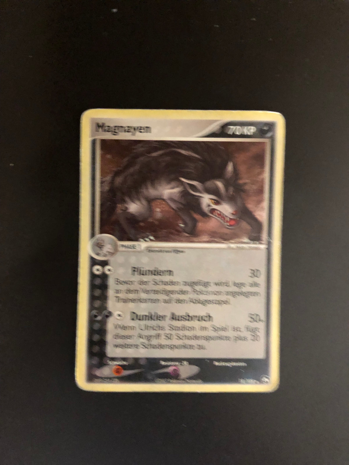 Pokemon Karte Holo Magnayen 18/108 Deutsch