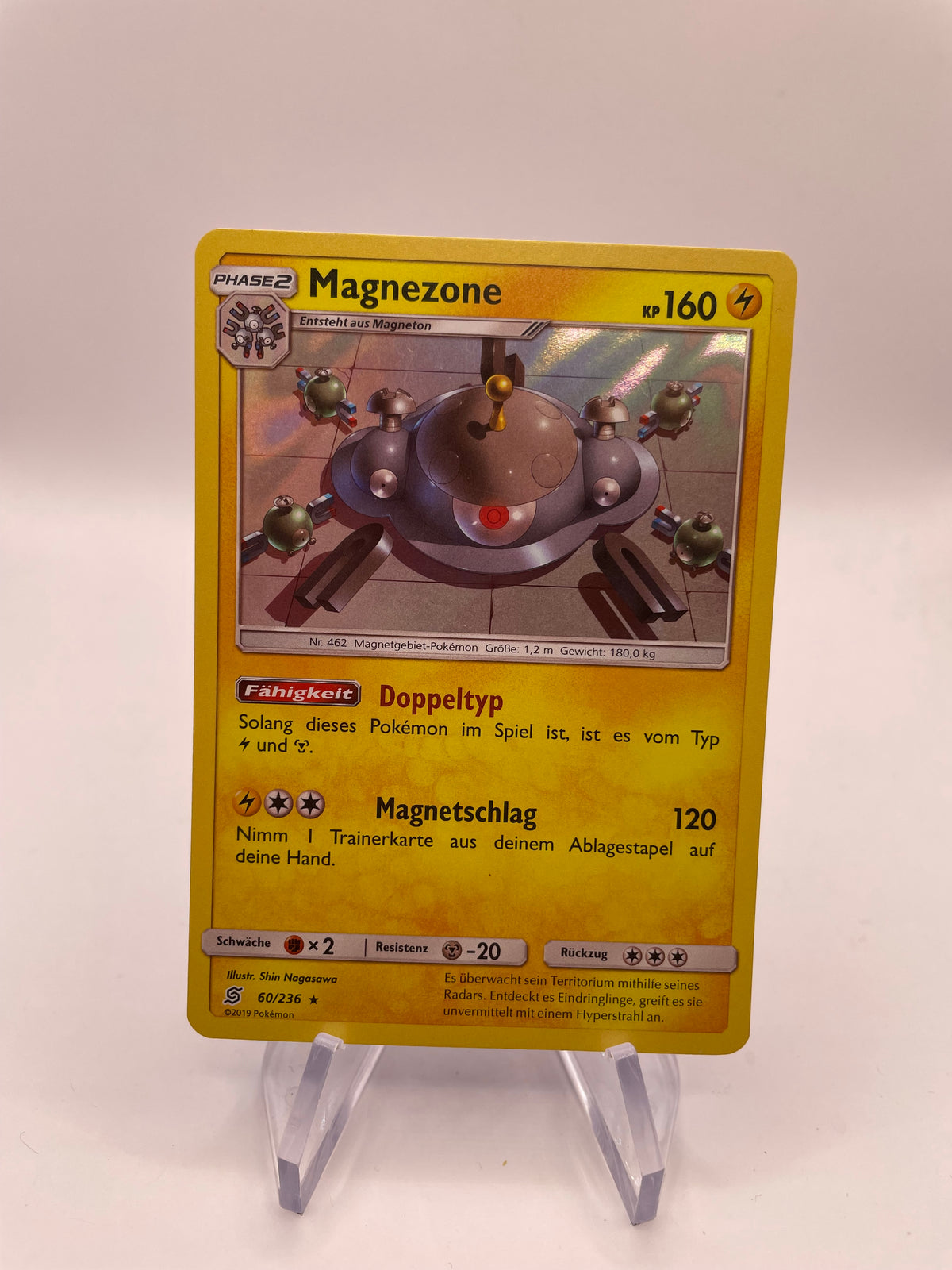 Pokémon Karte Magnezone 60/236 Deutsch