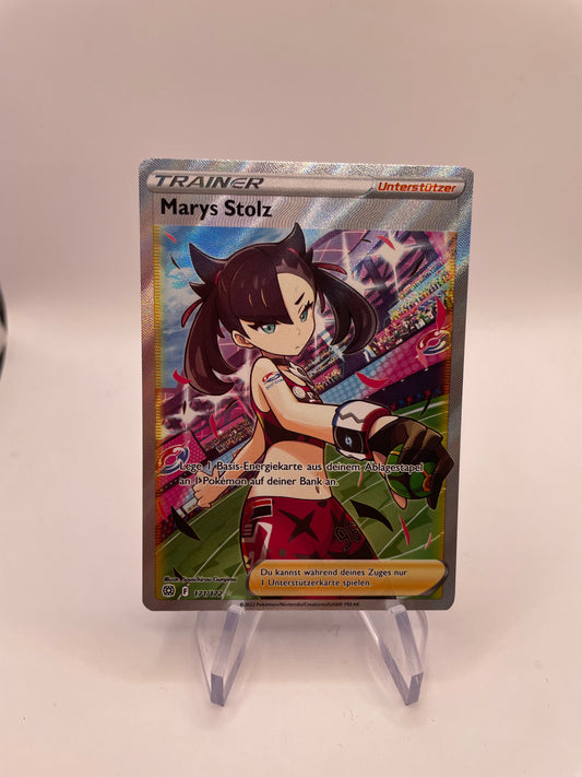 Pokemon Karte Trainer Marys Stolz 171/172  Deutsch