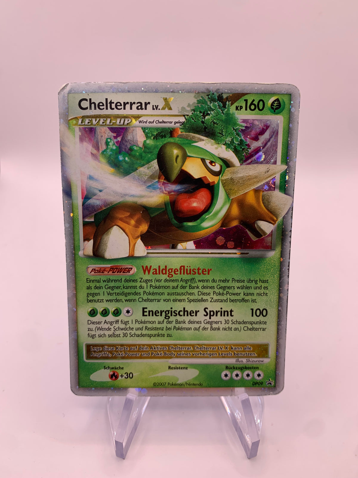 Pokemon Karte Promo Lv.X Chelterrar DP09 Deutsch
