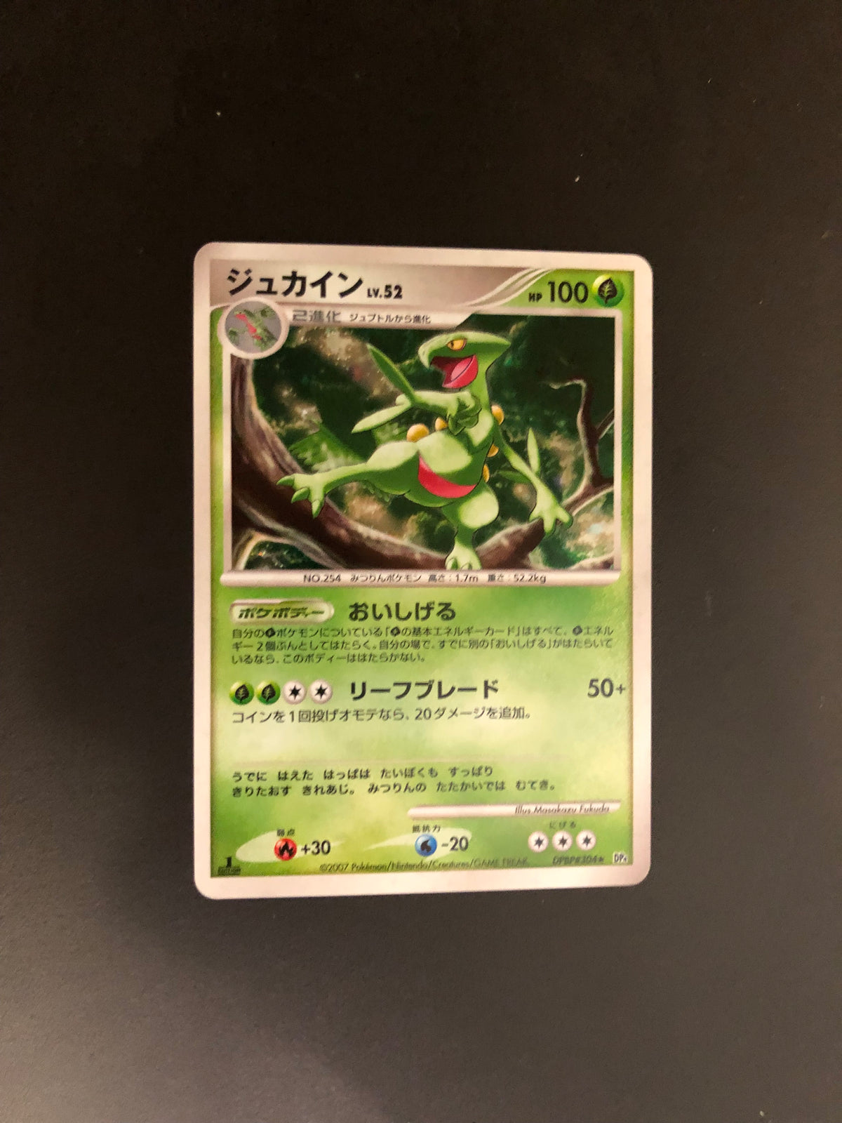 Pokemon Karte Holo Gewaldro DPBP#304 Japanisch