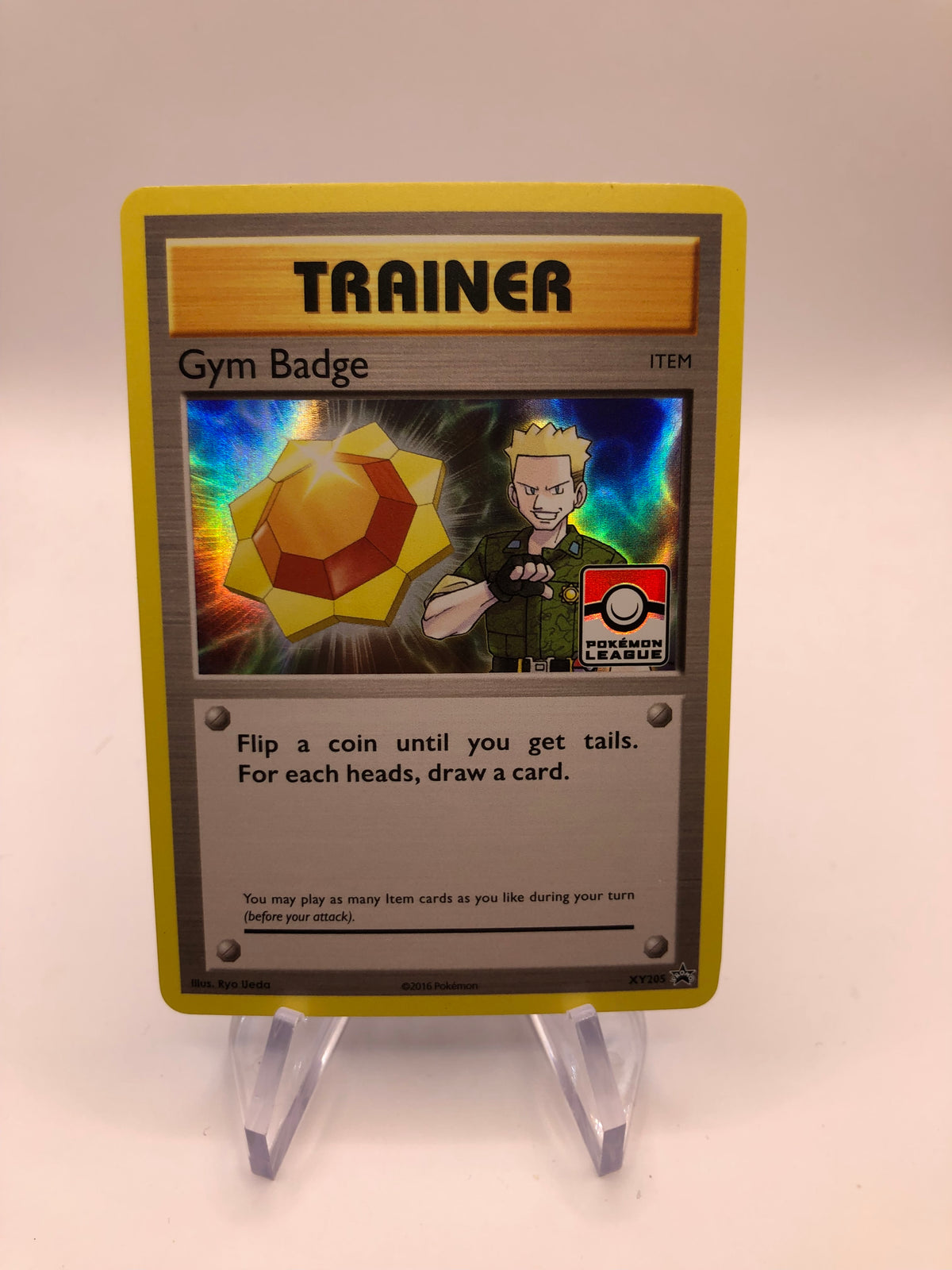 Pokemon Karte Holo Gym Badge Xy205 Englisch