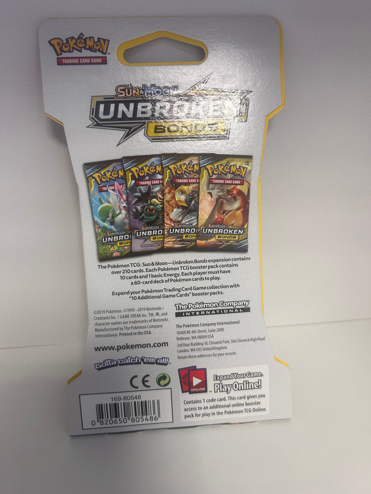 Pokemon Karten Ovp Sleeved Booster Unbroken Bonds Englisch