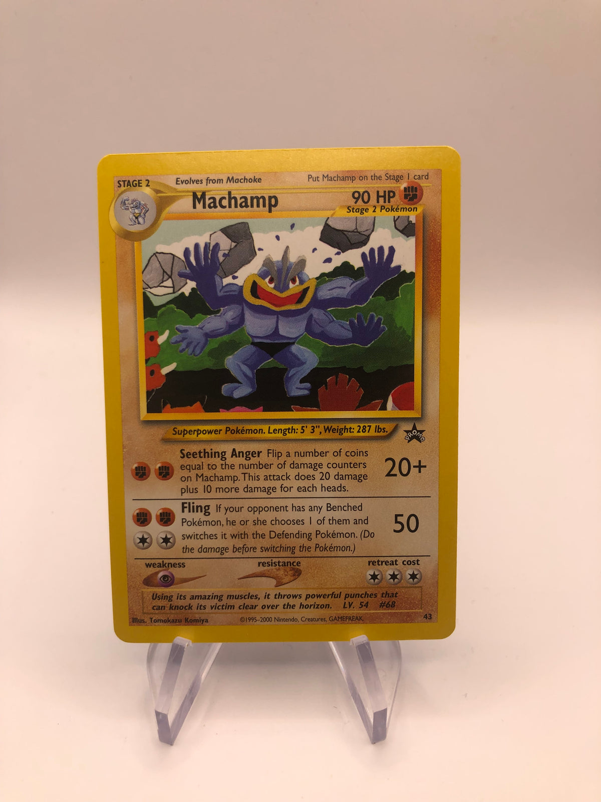 Pokemon Karte Promo Machamp 43 Deutsch