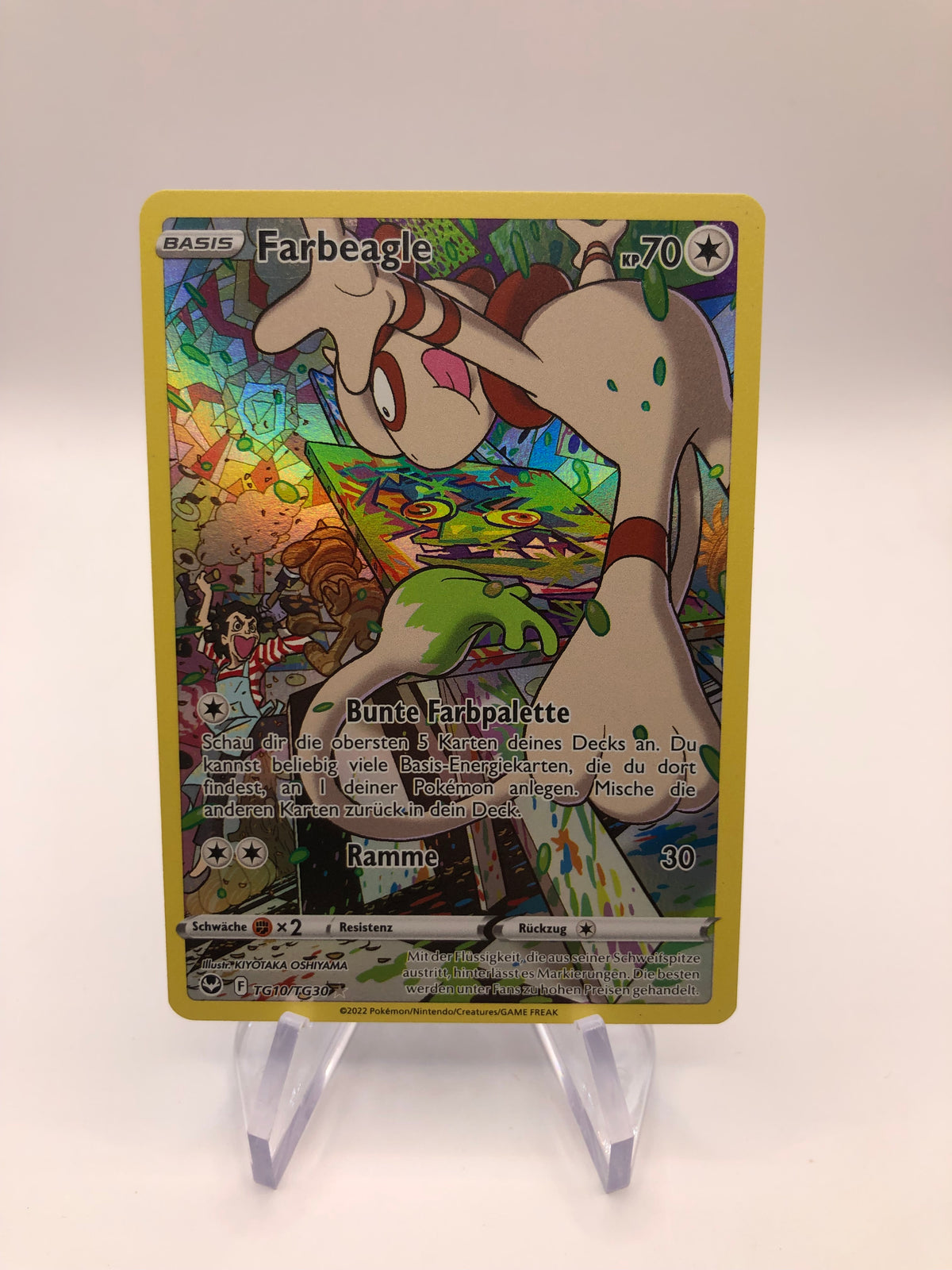 Pokemon Karte Art-Rare Farbeagle TG10/TG30 Deutsch