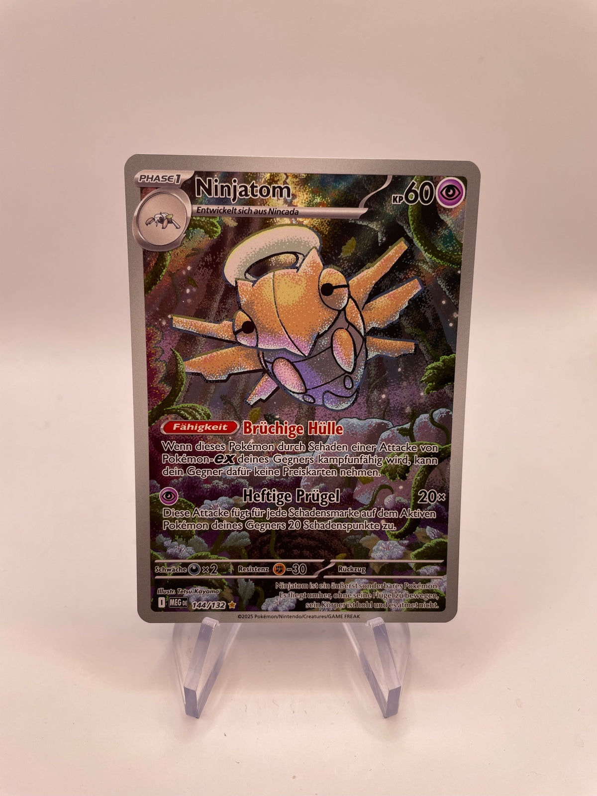 Pokémon Karte Art-Rare Ninjatom 144/132 Deutsch