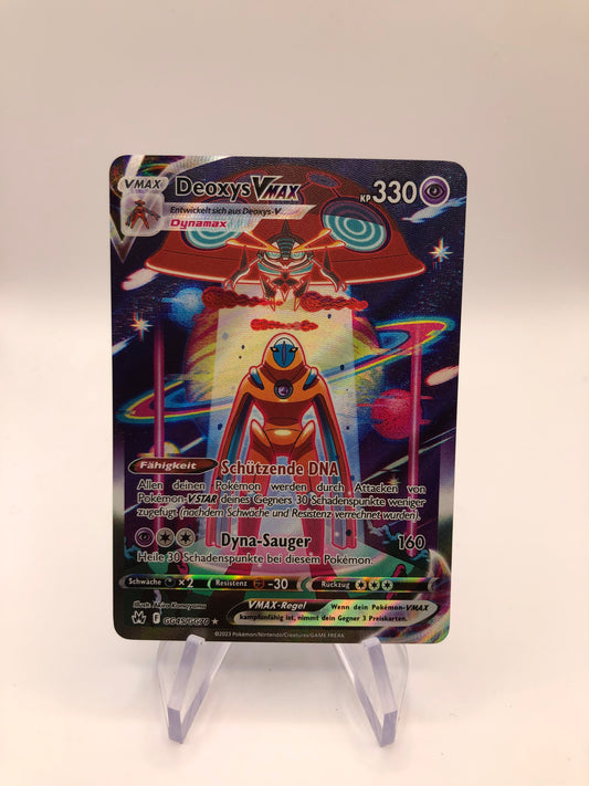 Pokemon Karte Alt-Art Vmax Deoxys GG45/GG70 Deutsch