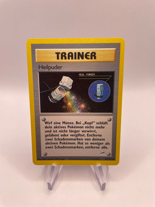 Pokemon Karte Heilpuder Neo Destiny 104/105 Deutsch