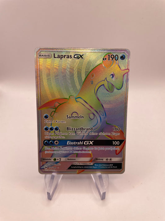 Pokémon Karte Lapras GX 151/149 Deutsch