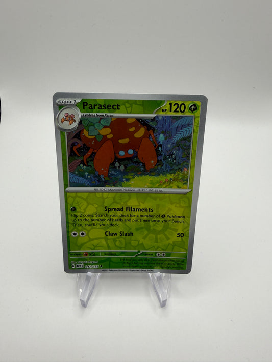 Pokemon Karte Reverse 151 Parasek 47/165 Englisch