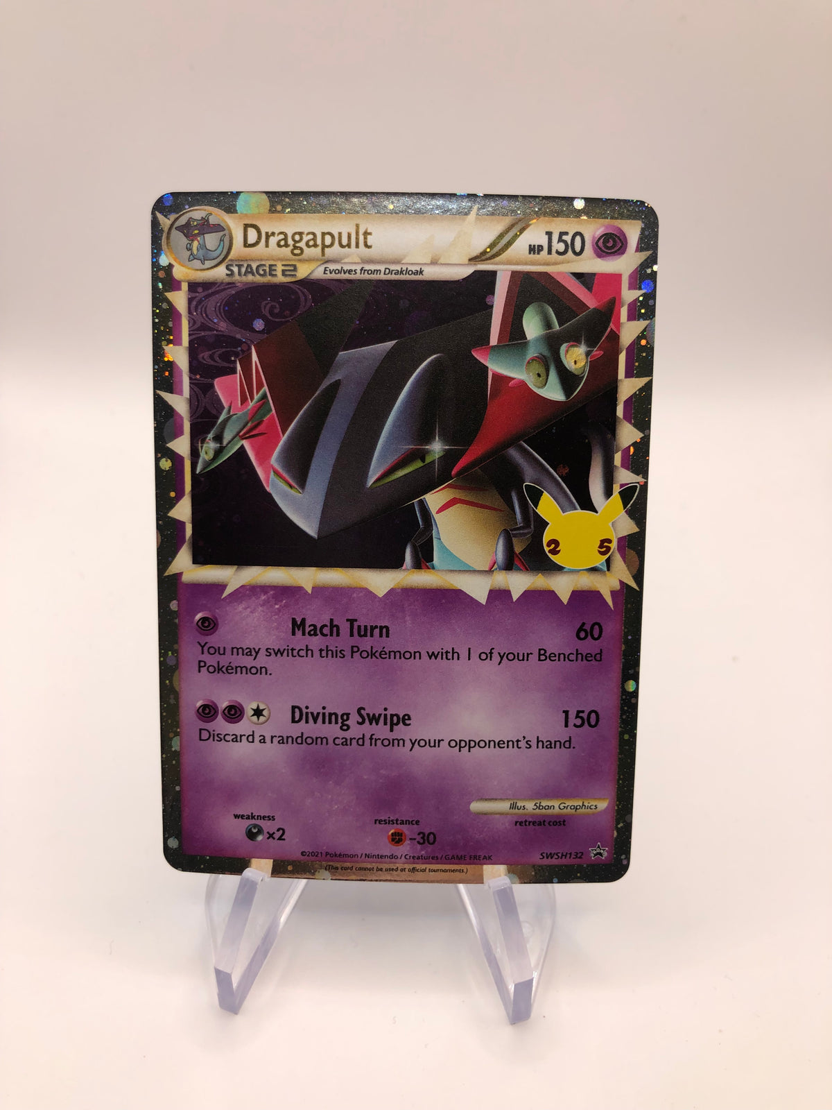 Pokemon Karte Prime Promo Dragapult SWSH132 Deutsch