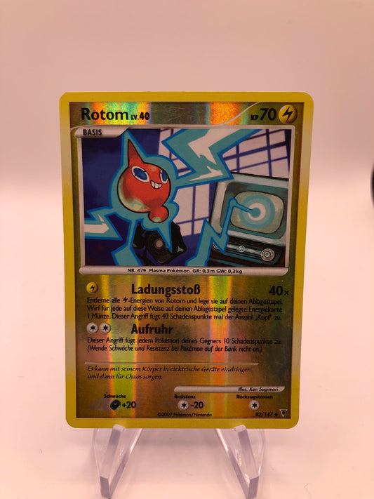 Pokemon Karte Revers Rotom 82/147 Deutsch