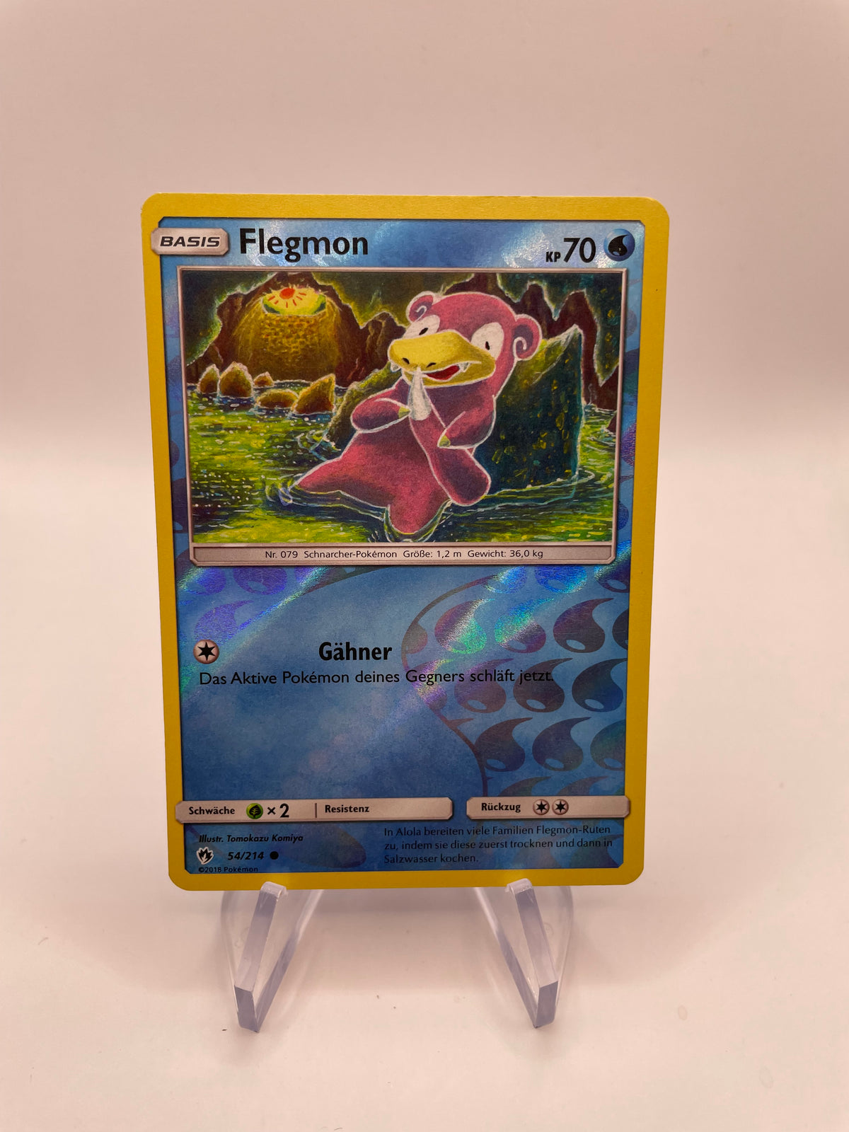 Pokemon Karte Reverse Flegmon 54/214 Deutsch