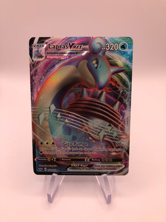 Pokemon Karte Vmax Lapras 50/202 Deutsch