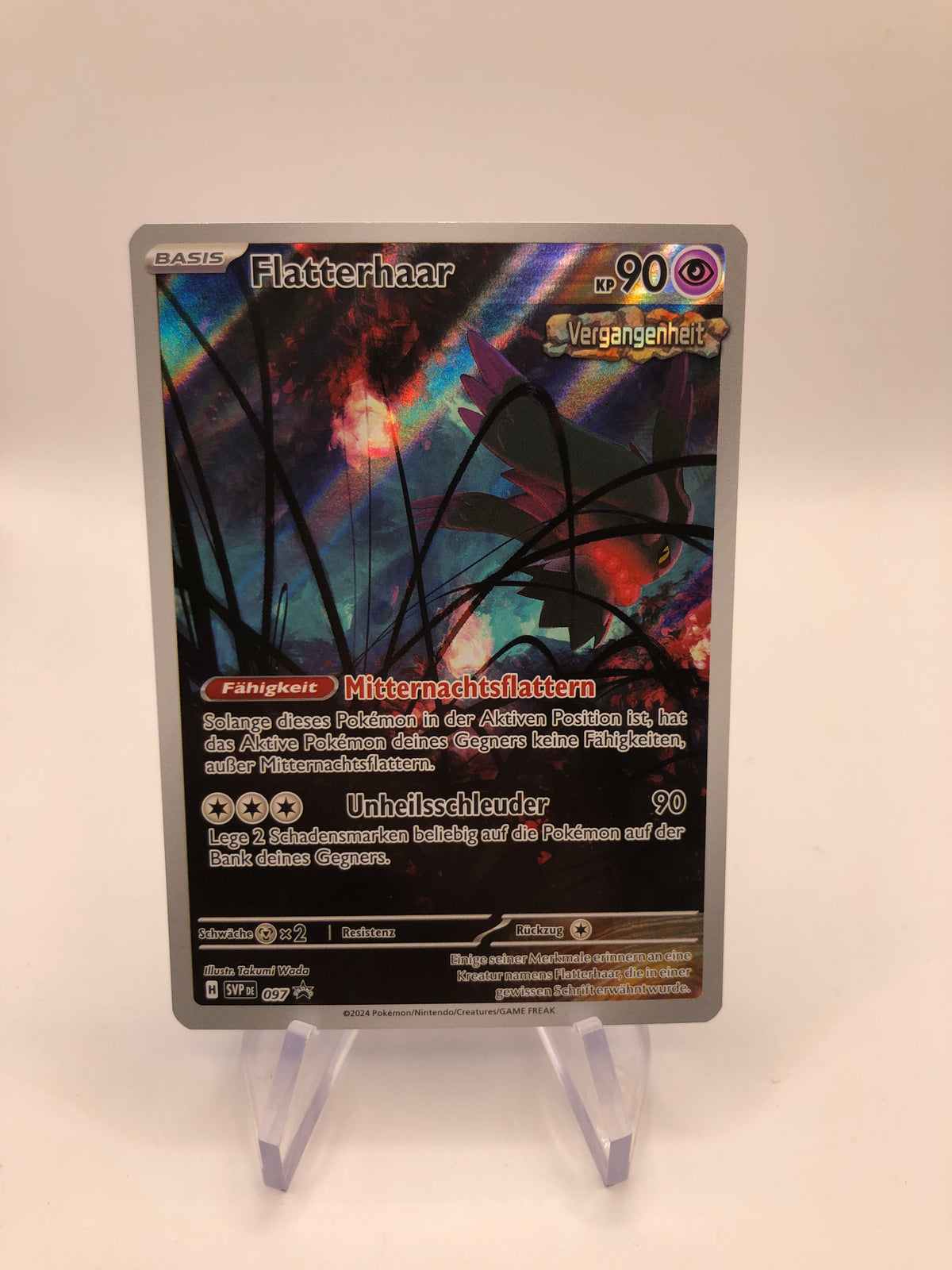 Pokemon Karte Art-Rare Promo Flatterhaar 97 Deutsch
