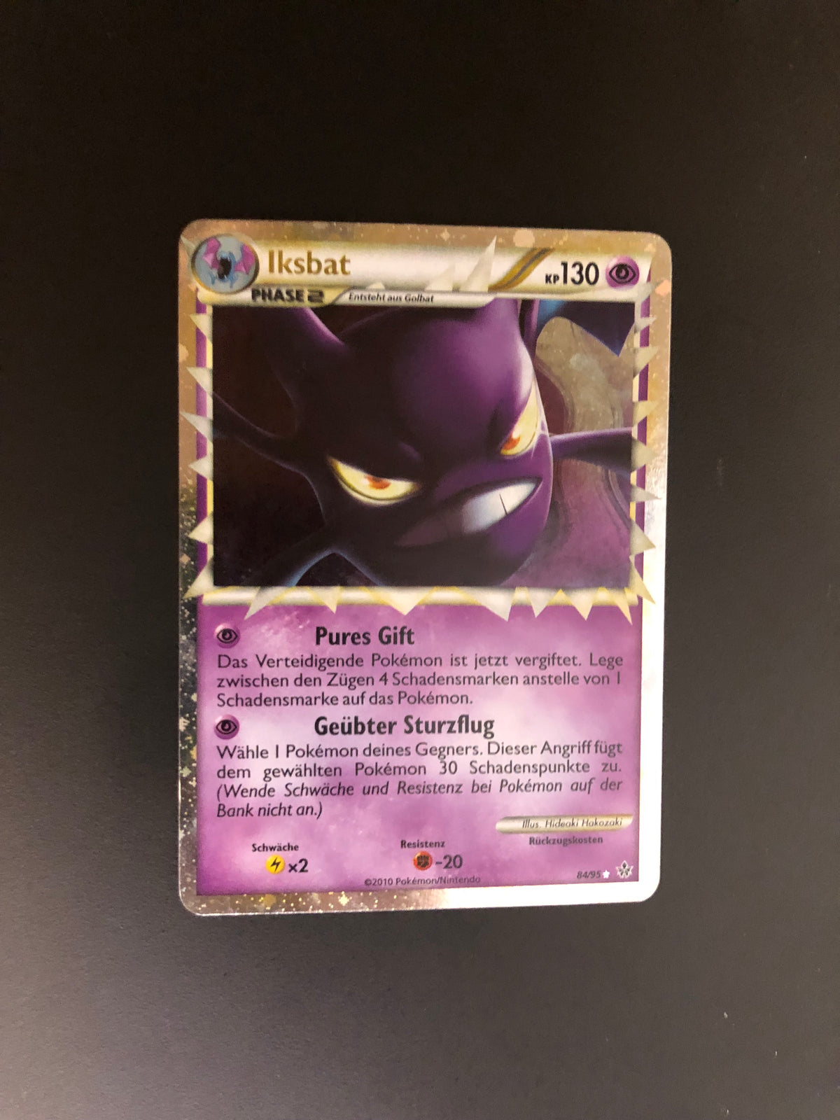 Pokemon Karte Prime Iksbat 84/95 Deutsch