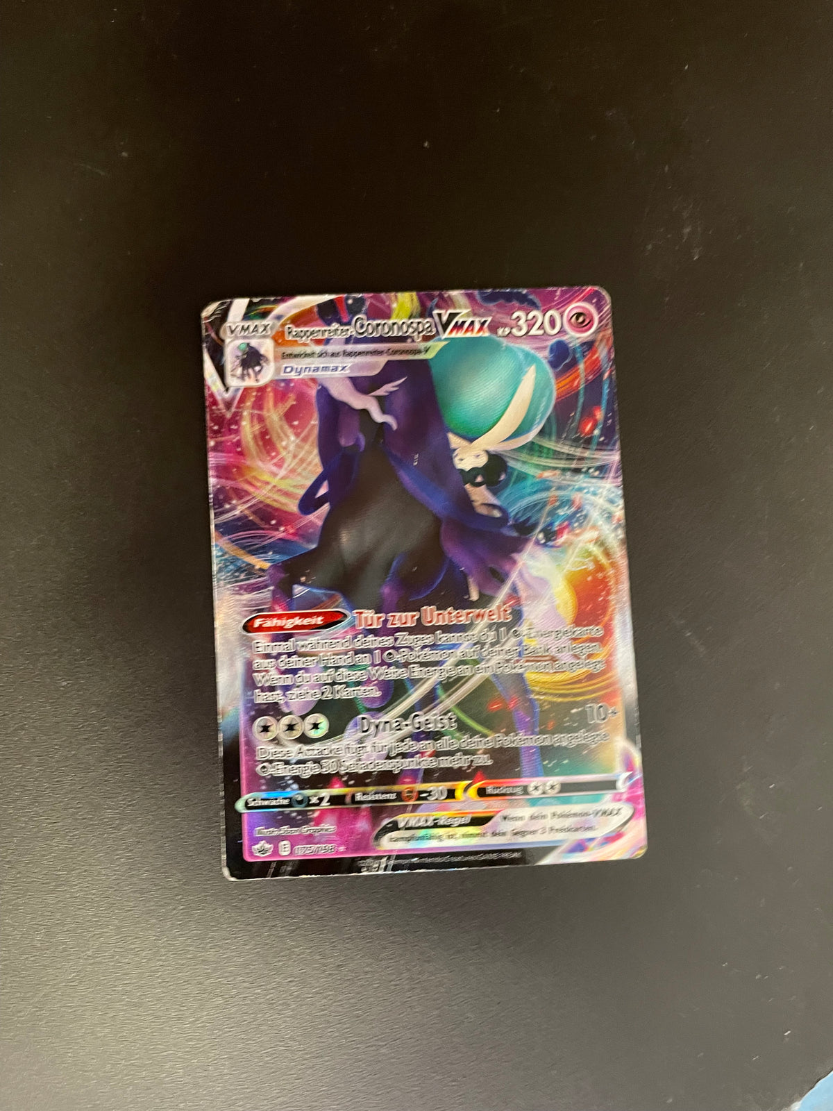 Pokémon Karte Coronospa VMax 75/198 Deutsch