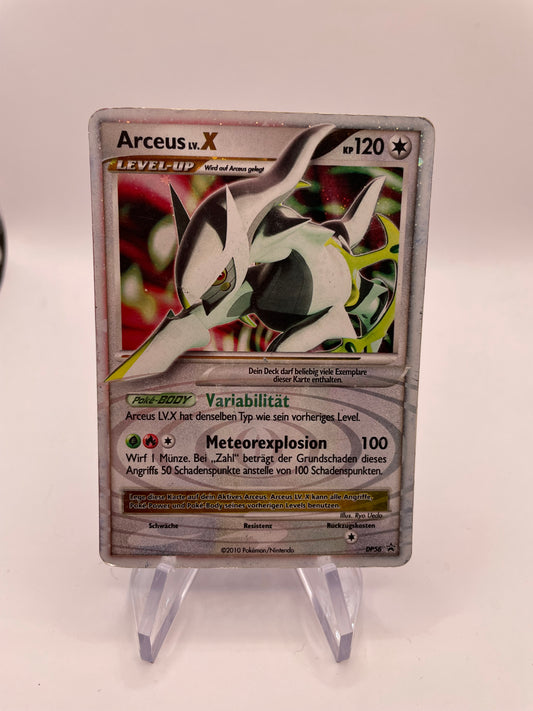 Pokemon Karte Lv.X Promo Arceus DP56 Deutsch