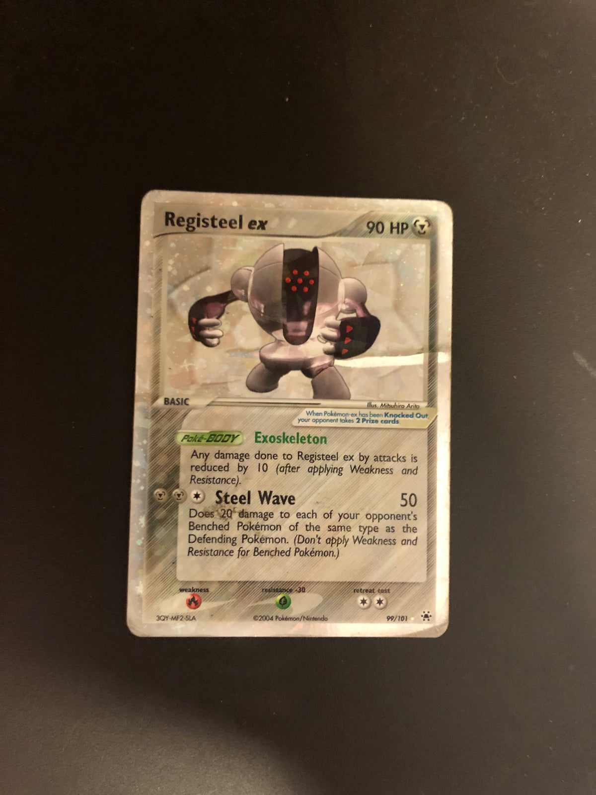 Pokemon Karte Ex Registeel 99/101 Englisch