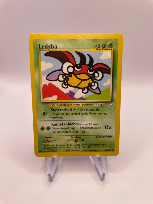 Pokemon Karte Ledyba Neo Genesis 63/111 Deutsch