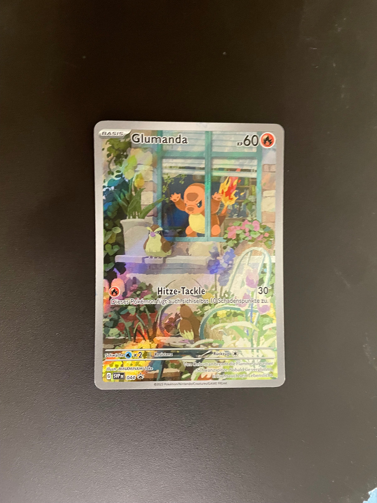 Pokemon Karte Art-Rare Promo Glumanda 44 Deutsch