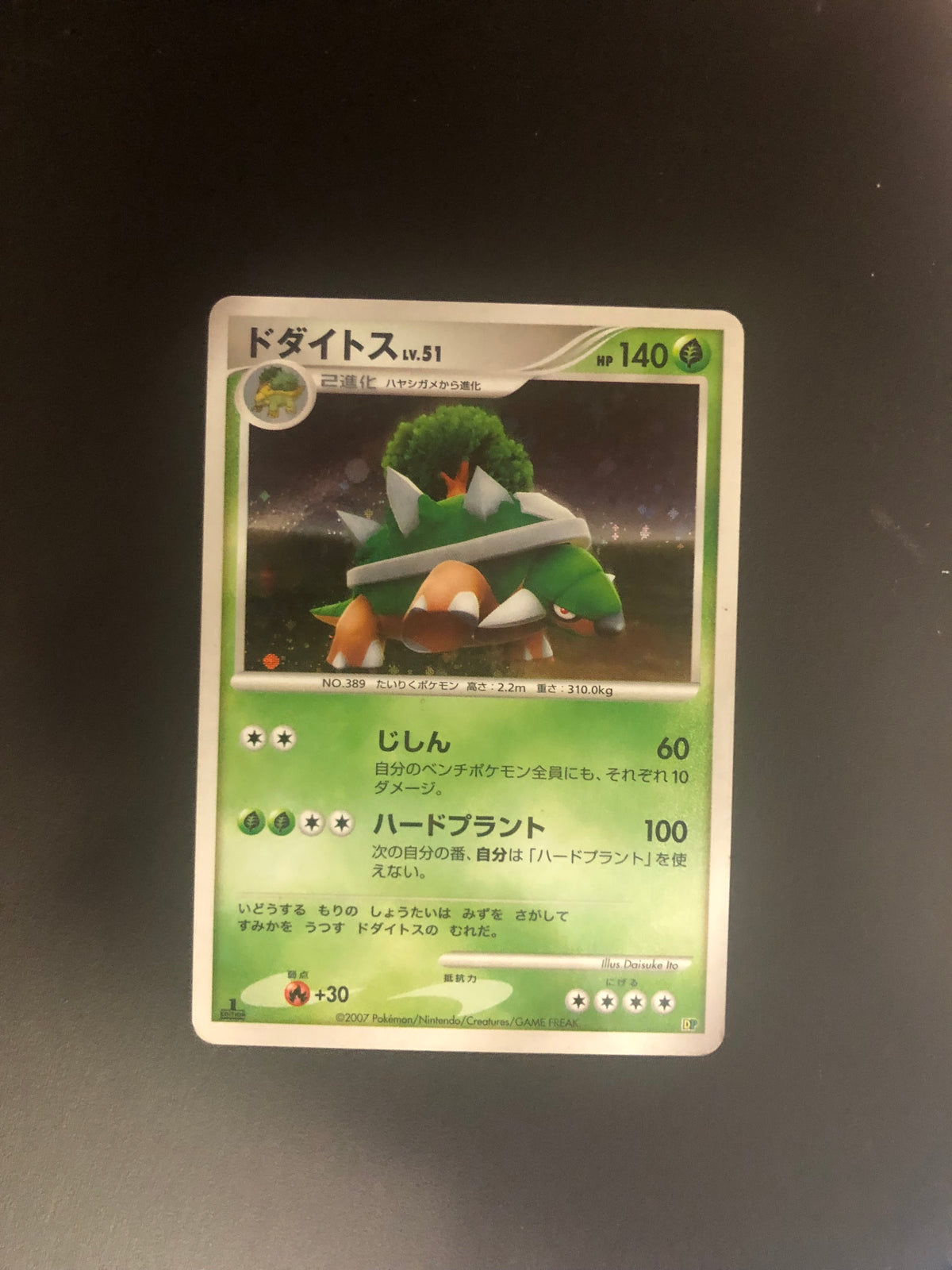 Pokemon Karten Holo Chelterra Lv.51 Japanisch