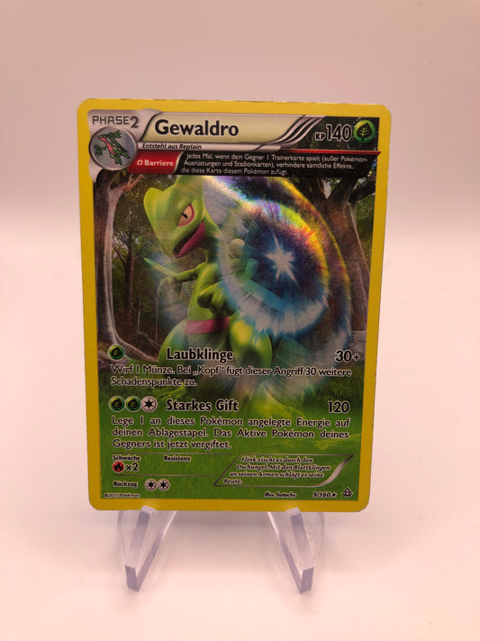 Pokemon Karte Art-Rare Gewaldro 9/160 Deutsch