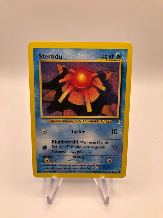 Pokemon Karte Neo Revolution Sterndu 56/64 Deutsch