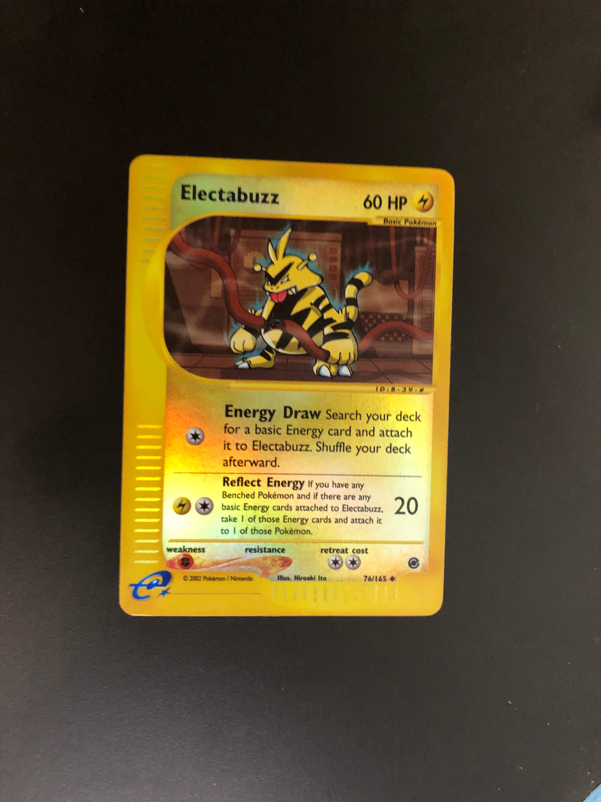 Pokemon Karte E-Series Elektek 76/165 Englisch