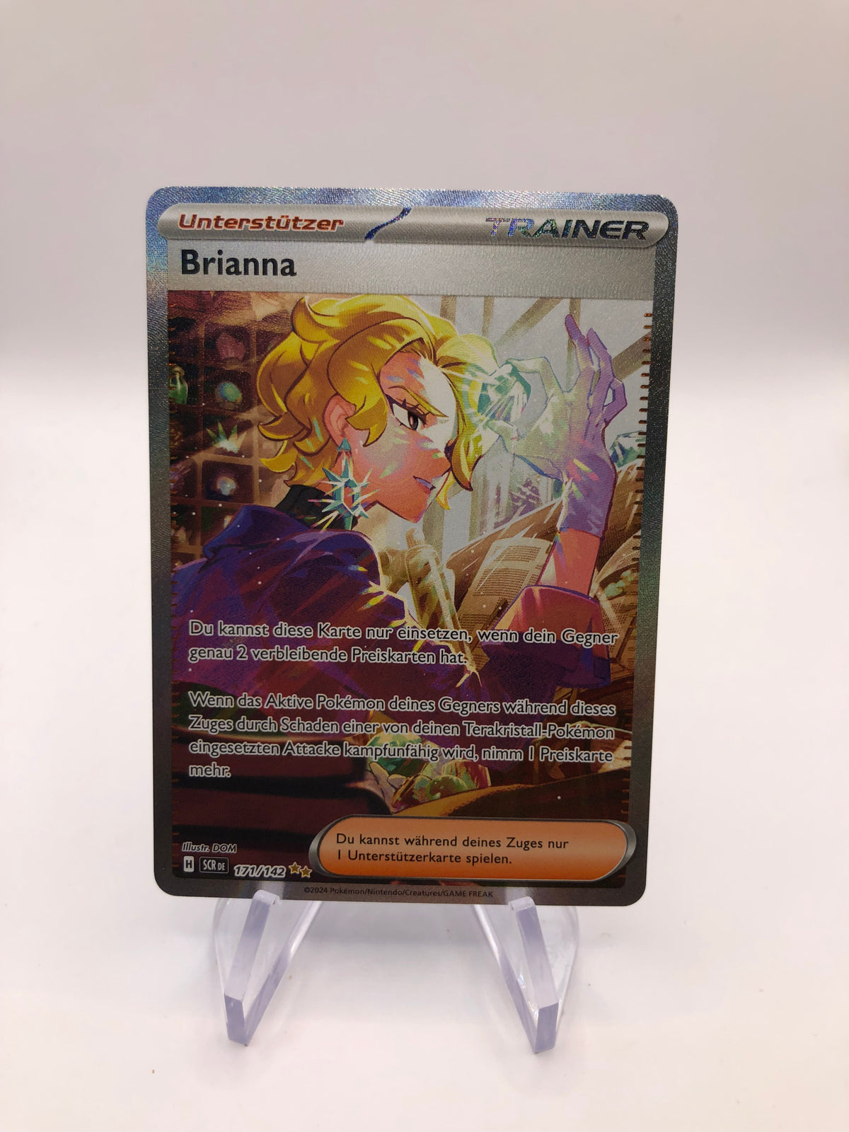 Pokemon Karte Trainer Brianna 171/142 Deutsch