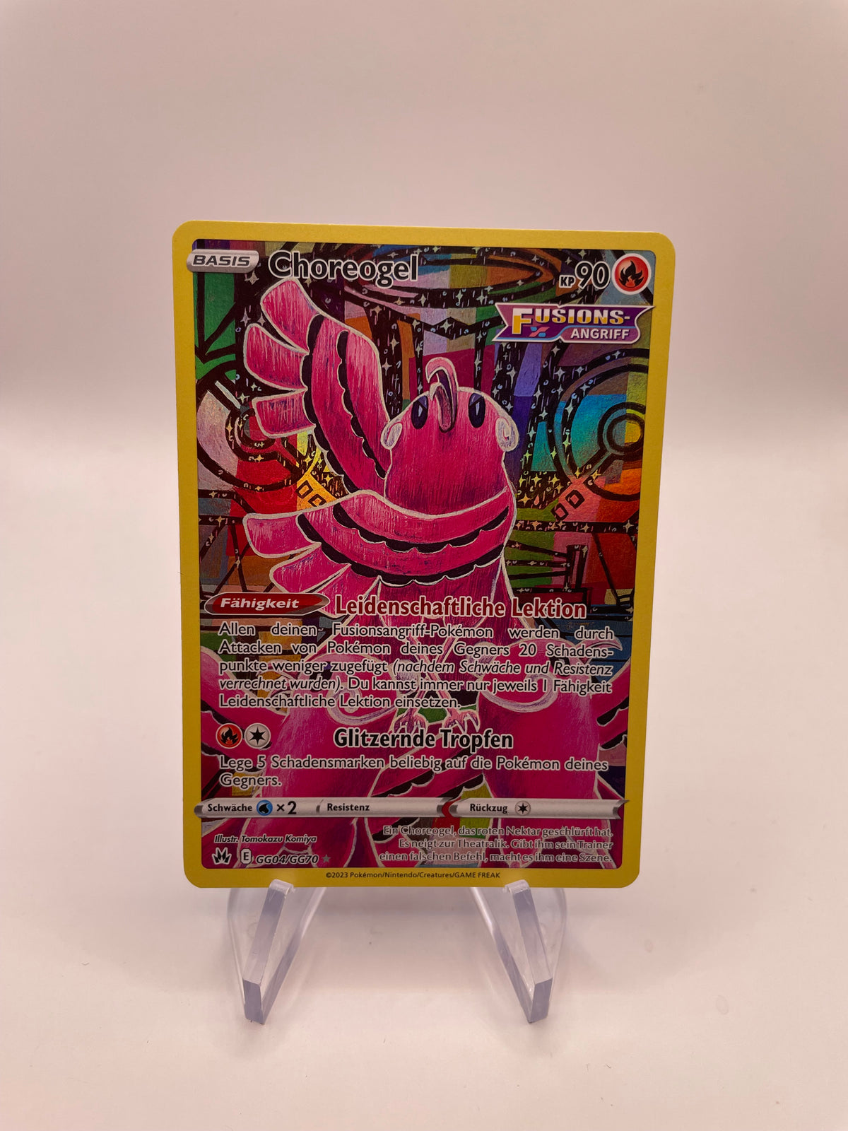 Pokemon Karte Art Rare Choreogel GG04/GG70 Deutsch