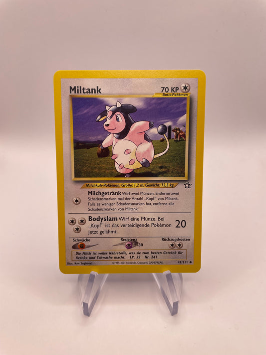 Pokemon Karte Miltank Neo Genesis 41/111 Deutsch