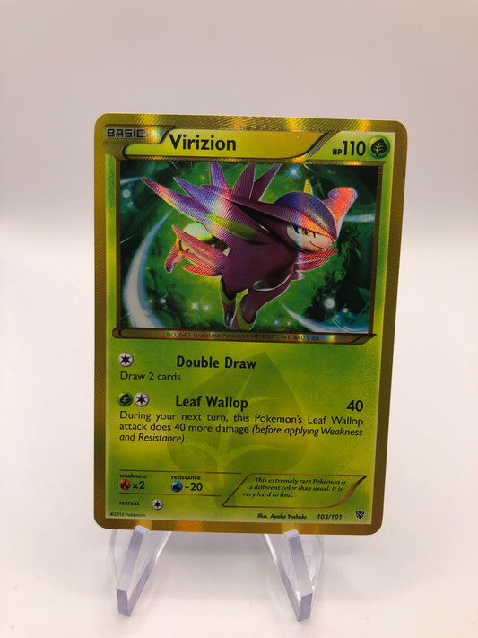 Pokemon Karte Holo Virizion 103/101 Englisch