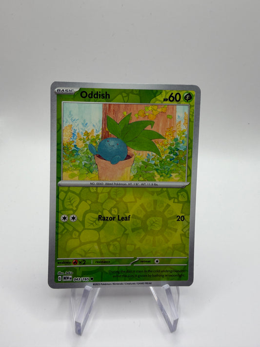 Pokemon Karte Reverse 151 Myrapla 43/165 Englisch