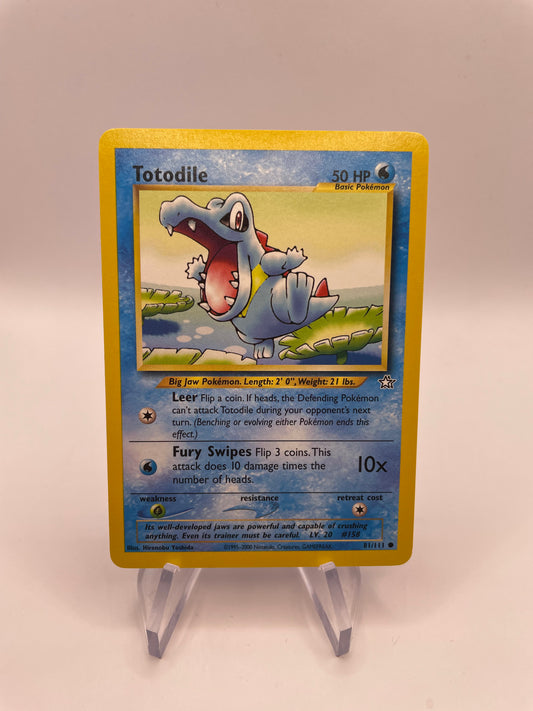 Pokemon Karte Karnimani Neo Genesis 81/111 Englisch