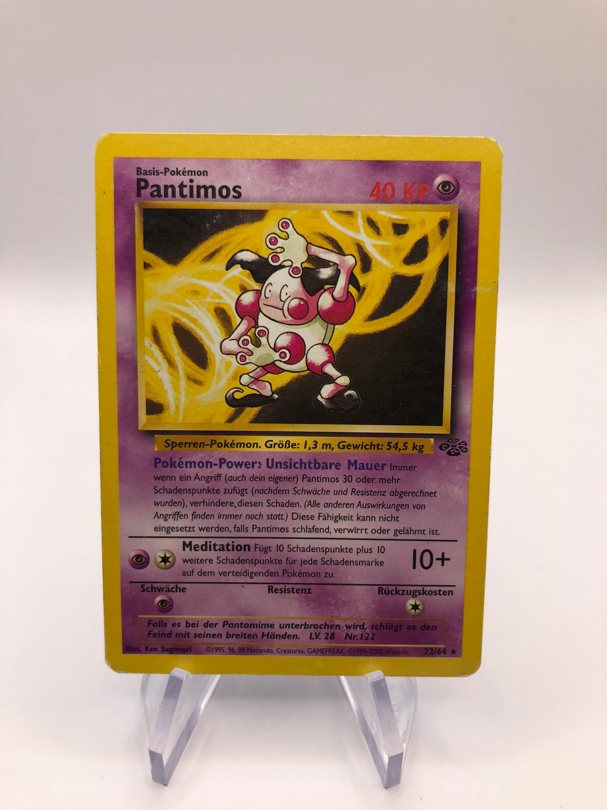 Pokemon Karte Pantimos 22/64 Deutsch